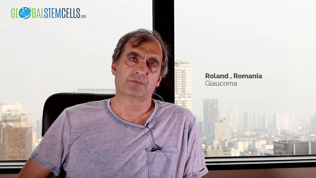 Glaucoma Patient Roland