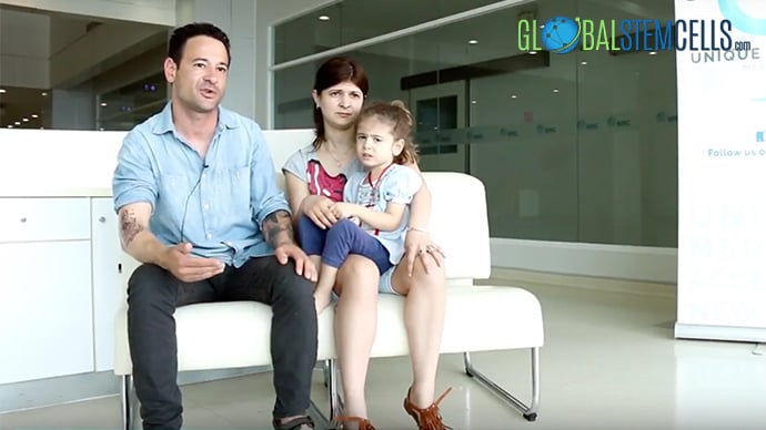 Daria is a 4-year-old girl from Romania who was diagnosed with Spinal Muscular Atrophy (SMA). Daria’s parents brought her to Bangkok for the Stem Cell Treatment to help with her condition.